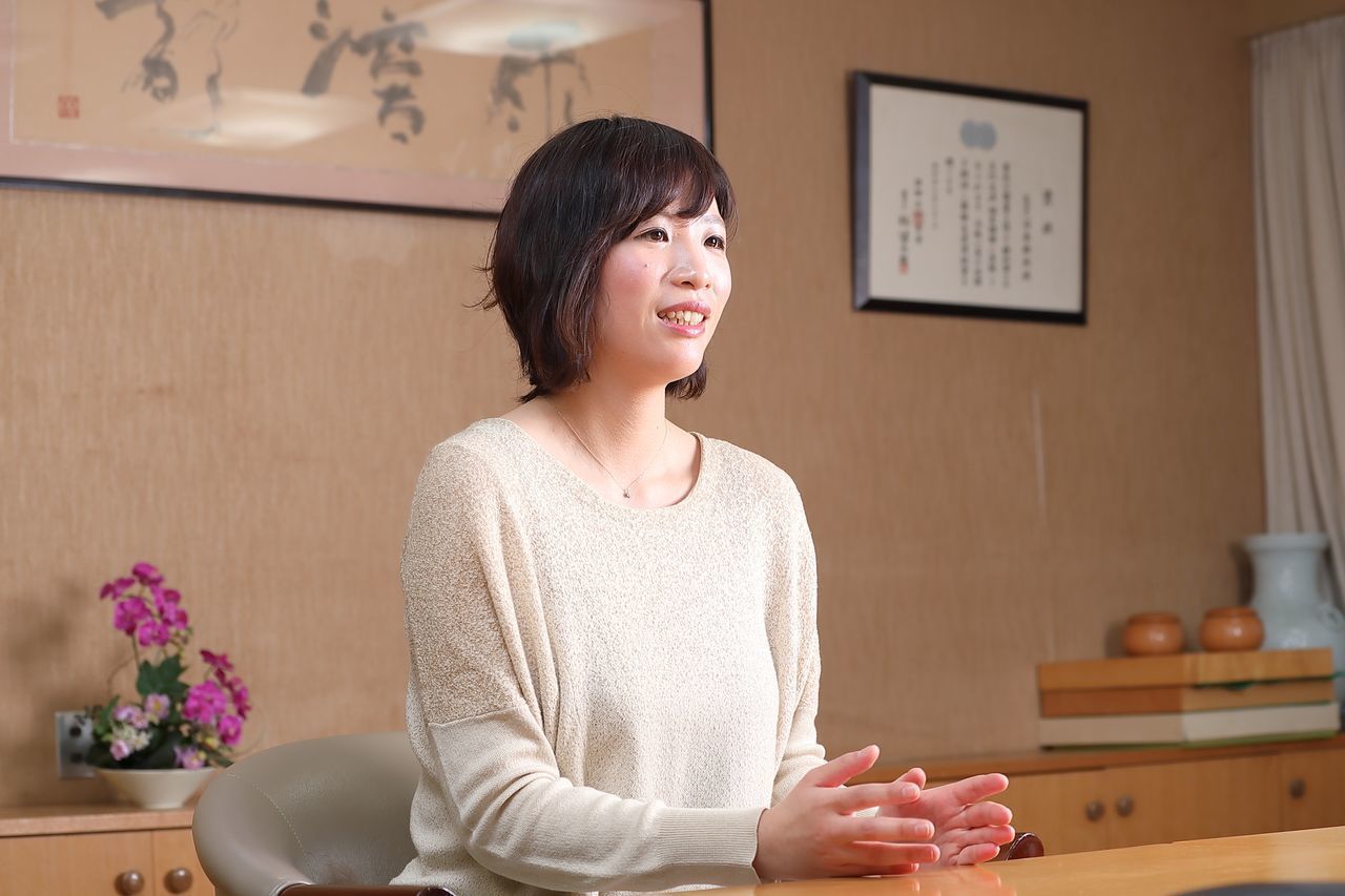 囲碁女流棋士・謝依旻六段に聞く