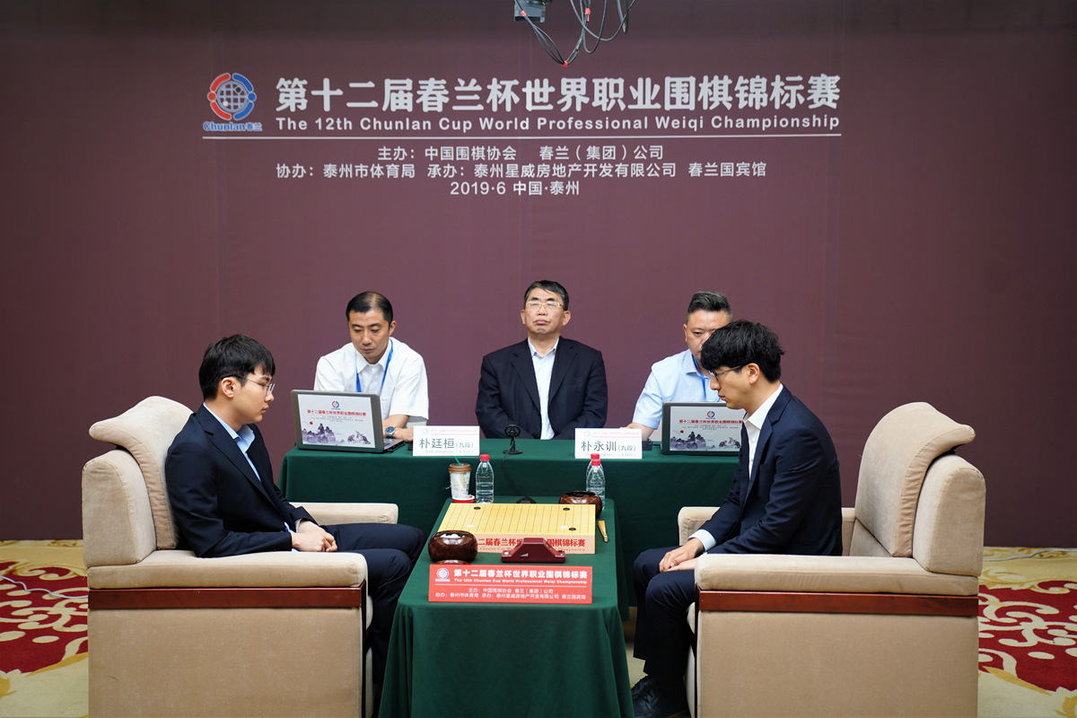 朴廷桓九段2-0で完封優勝、第12期春蘭杯決勝三番勝負