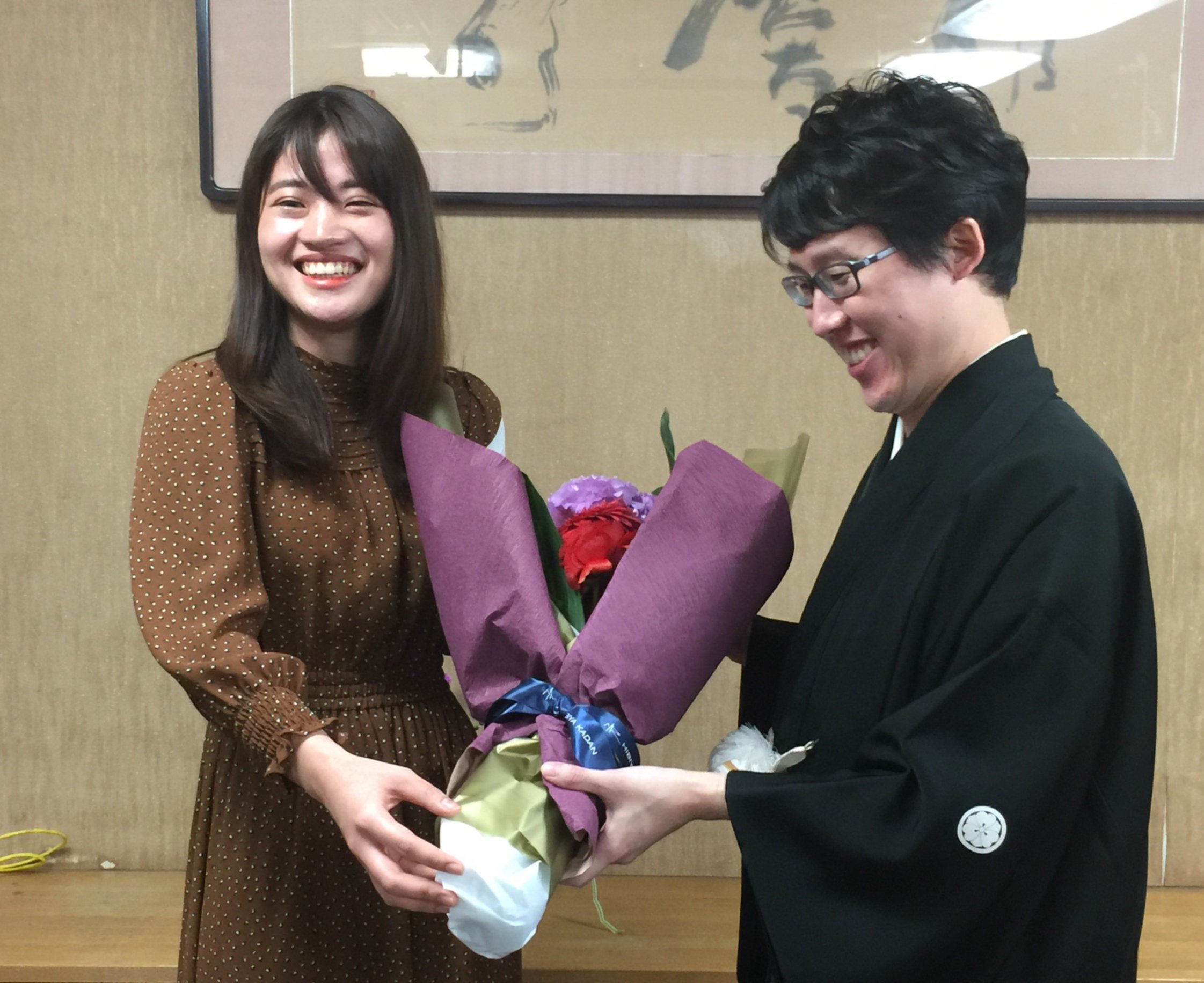 第45期天元戦 井山裕太天元の允許状授与式