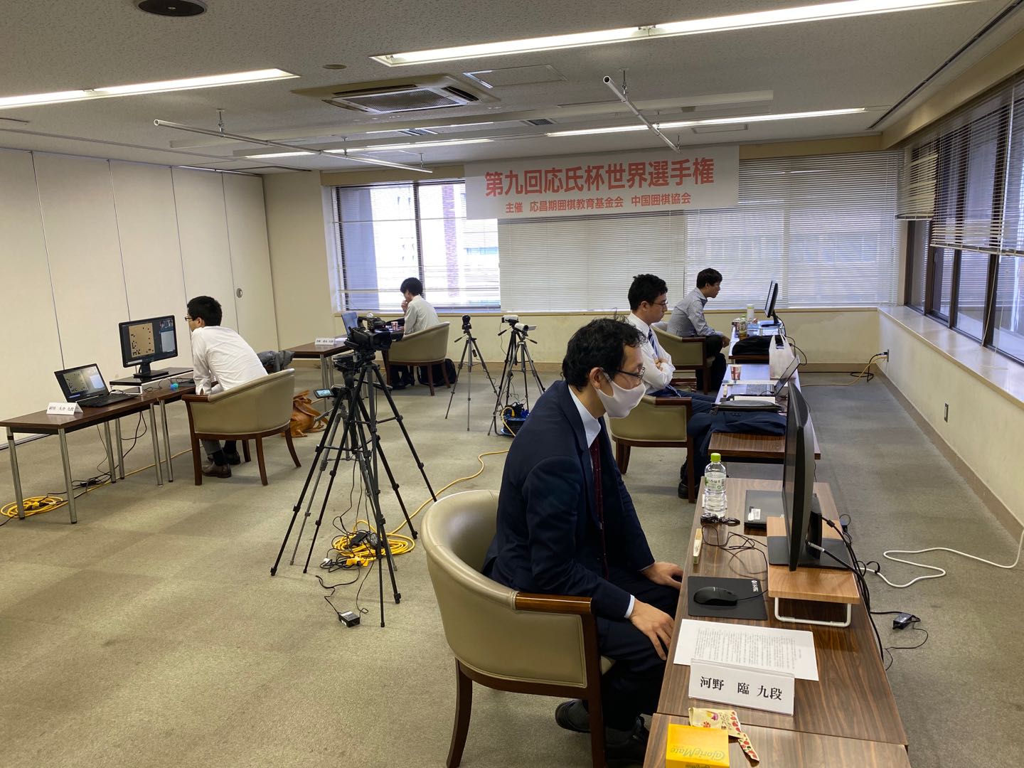 日本勢3名が1回戦通過