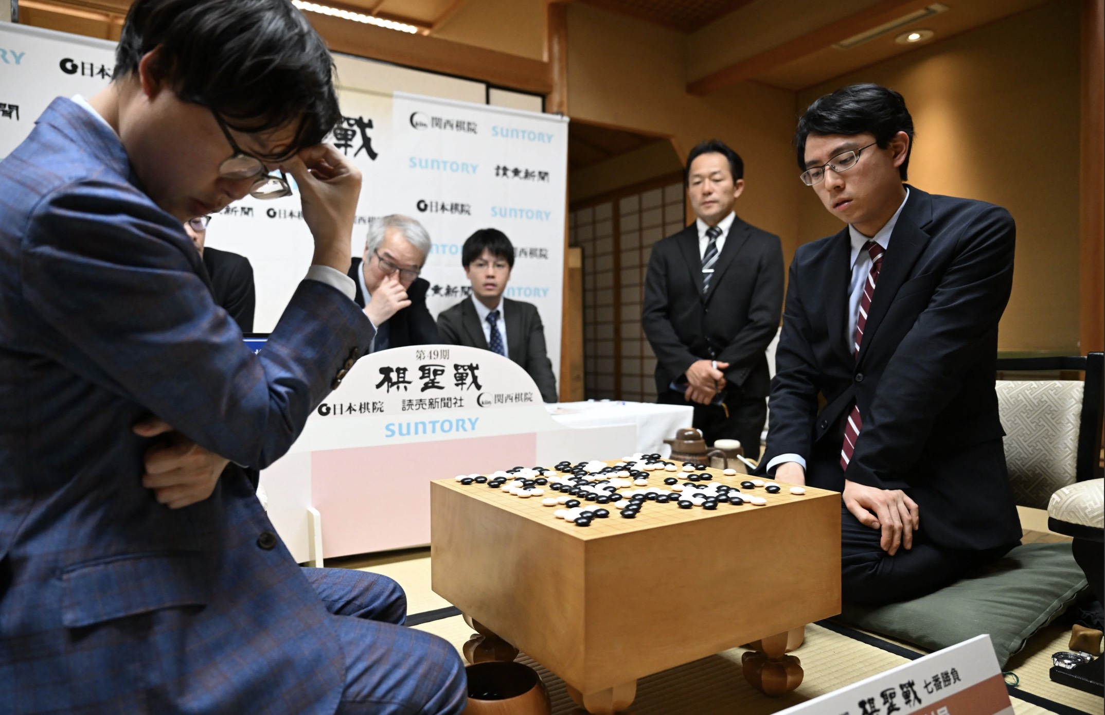 第49期棋聖戦七番勝負第7局 2日目の流れ