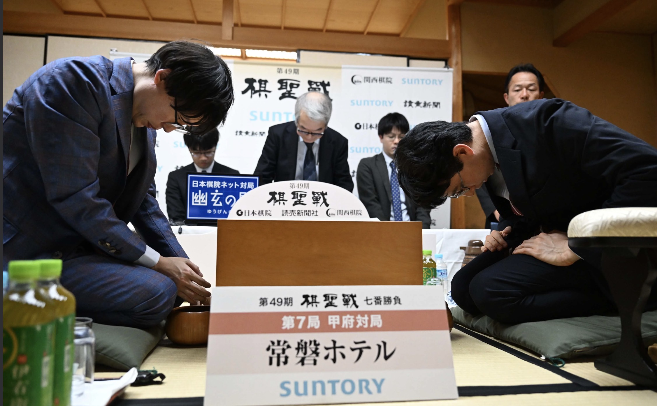 第49期棋聖戦七番勝負第7局 2日目の流れ