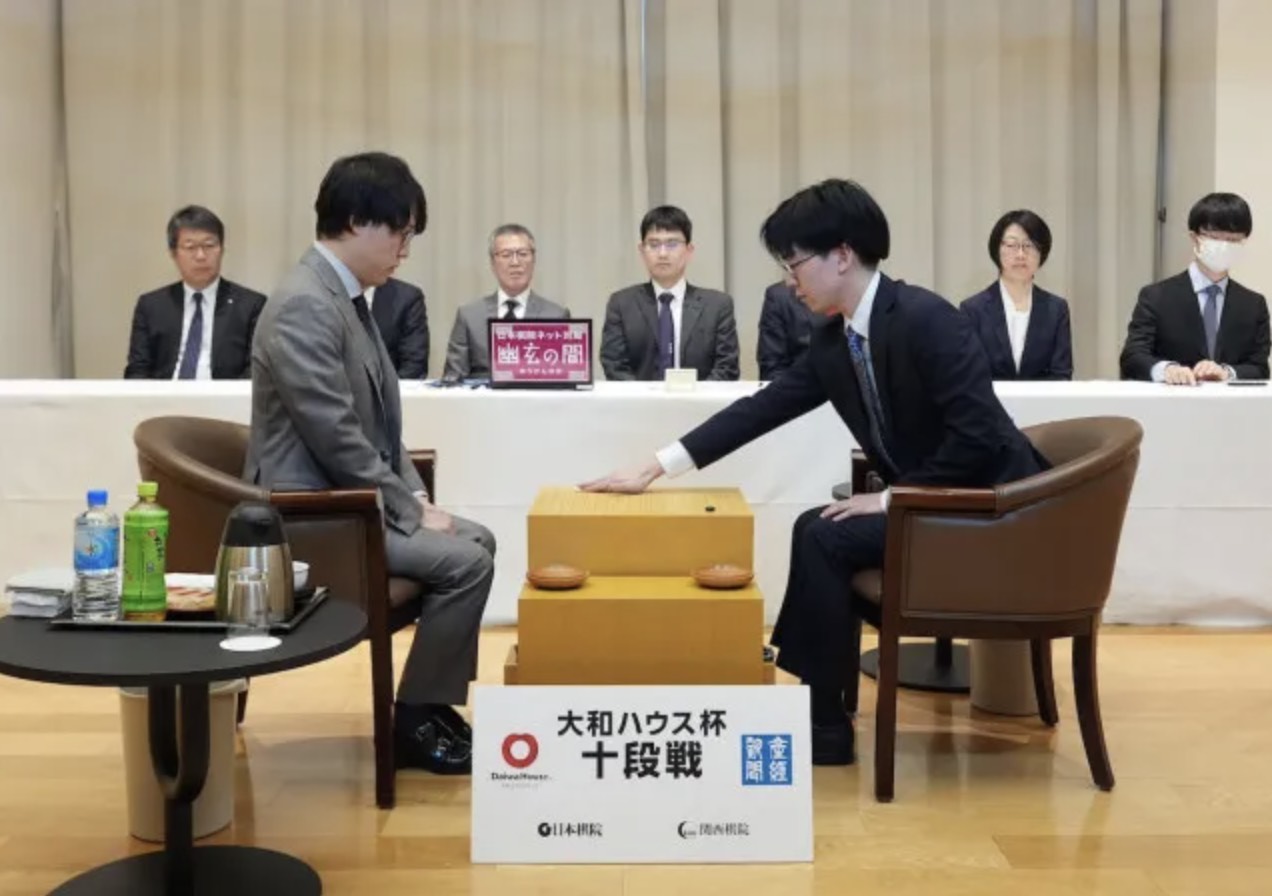 芝野が連勝、十段復位に王手