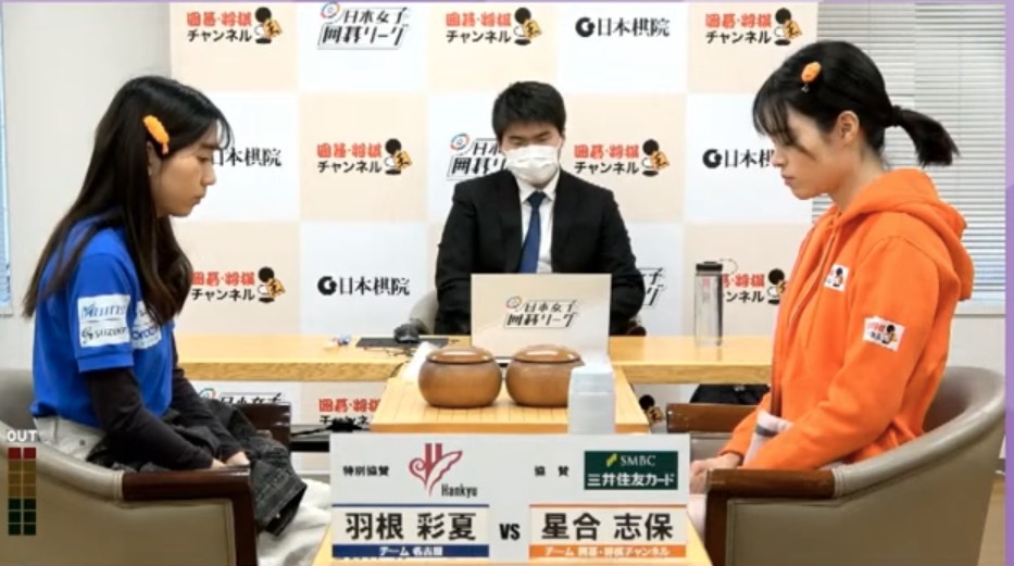 日本女子囲碁リーグ第8R 謝が主将戦を制す、福岡2勝目