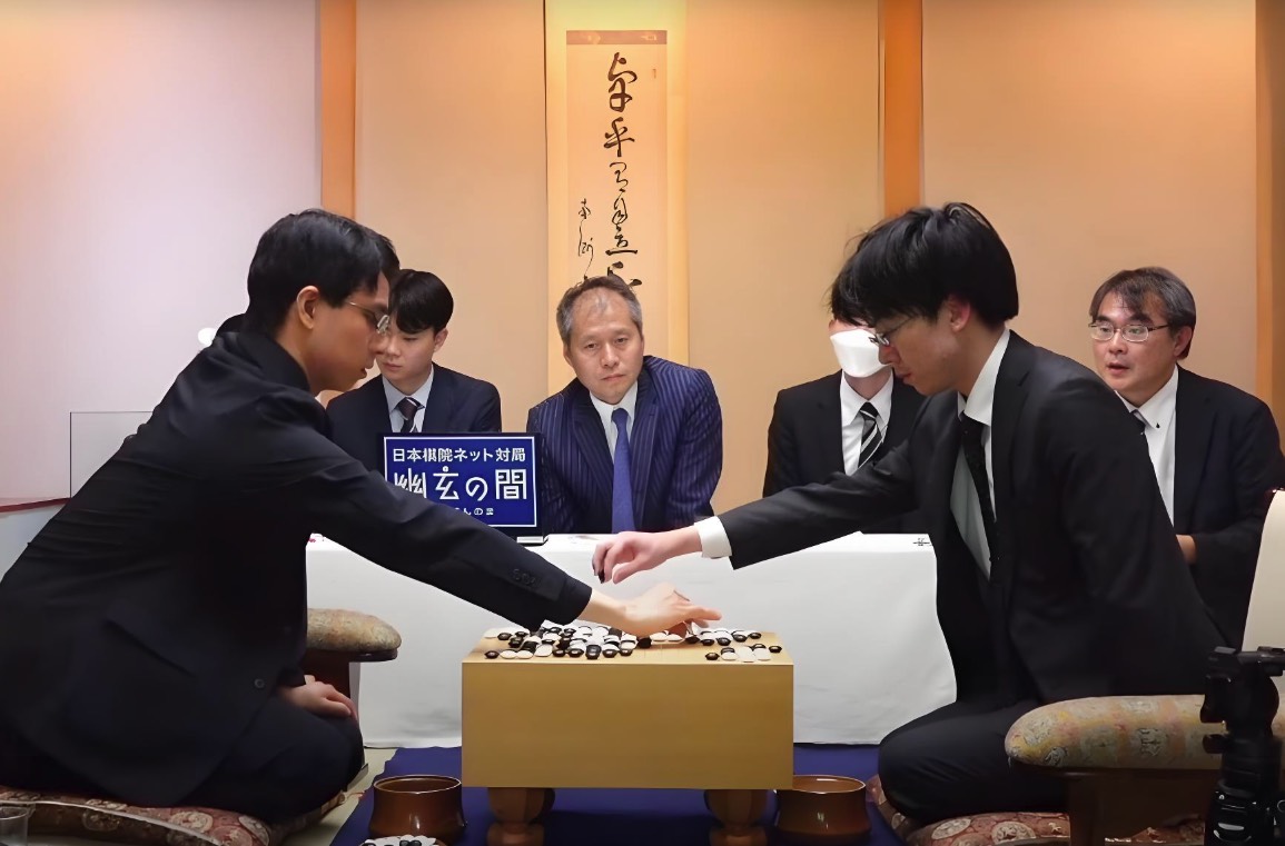 一力が芝野に逆転勝利、シリーズ先勝