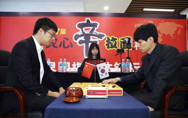 中国の檀嘯九段が勝利、次戦は許家元九段が登場