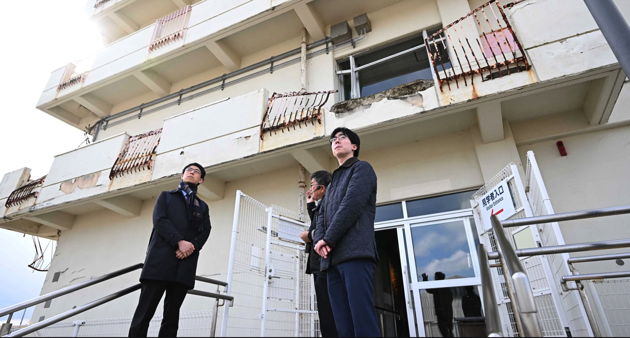 第50期棋聖戦第5局、対局前日に震災遺構を訪問