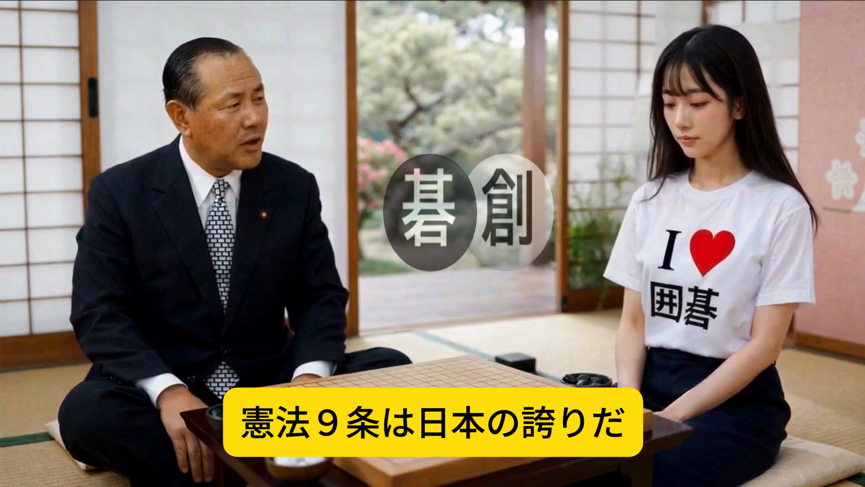 アイちゃんのチャレンジーー田中角栄元首相に聞く