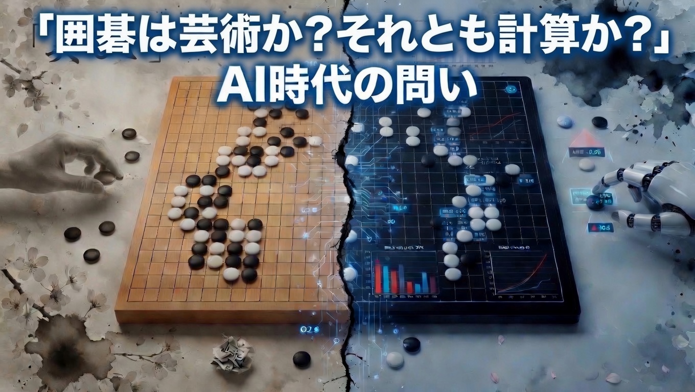 囲碁は芸術か、それとも計算か? AI時代の問い